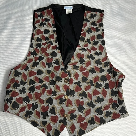 VTG Backroad Blues poker vest - Picture 1 of 6